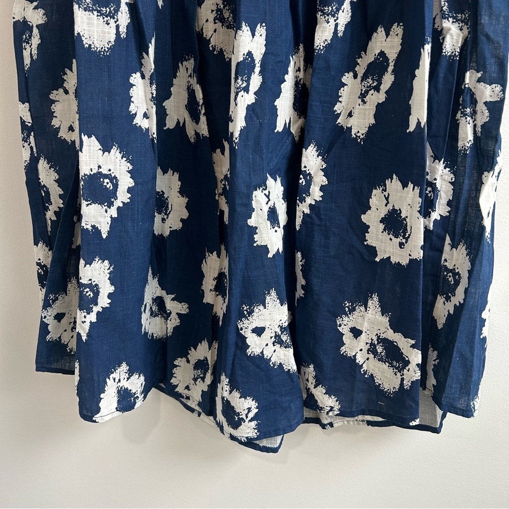 NWT th company raga women’s babydoll mini dress blue floral size small sample - Picture 4 of 11